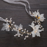 Pearls Wedding Headbands Crystal Hairbands Bridal Hair Jewelry