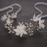 Pearls Wedding Headbands Crystal Hairbands Bridal Hair Jewelry