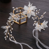 Pearls Wedding Headbands Crystal Hairbands Bridal Hair Jewelry