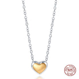 925 Silver Pendant Necklace Light Niche Charm DIY Gift
