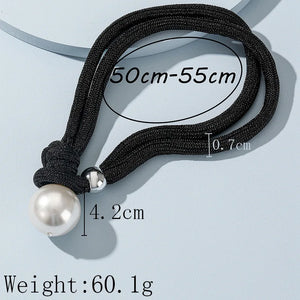 Big Pearl Necklace Women Statement Chokers Jewelry