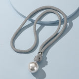 Big Pearl Necklace Women Statement Chokers Jewelry