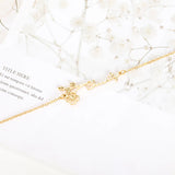 Personalised 12-Month Flower Name Necklace for Women