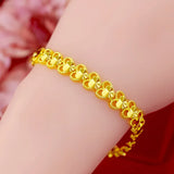 Heart Shaped Buckle Chain Bracelet, Wedding Jewelry
