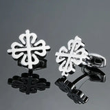 Personality Cross Pattern Men's Cufflinks