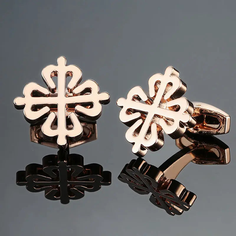 Personality Cross Pattern Men's Cufflinks