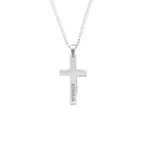 Personality Cross Pendant Necklace Stainless Steel Choker Gift