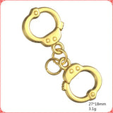 Personality Handcuffs Pendant DIY Jewelry Accessories Alloy Necklace