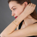High Plated Multilayer Women Bracelet Ins Female Jewelry