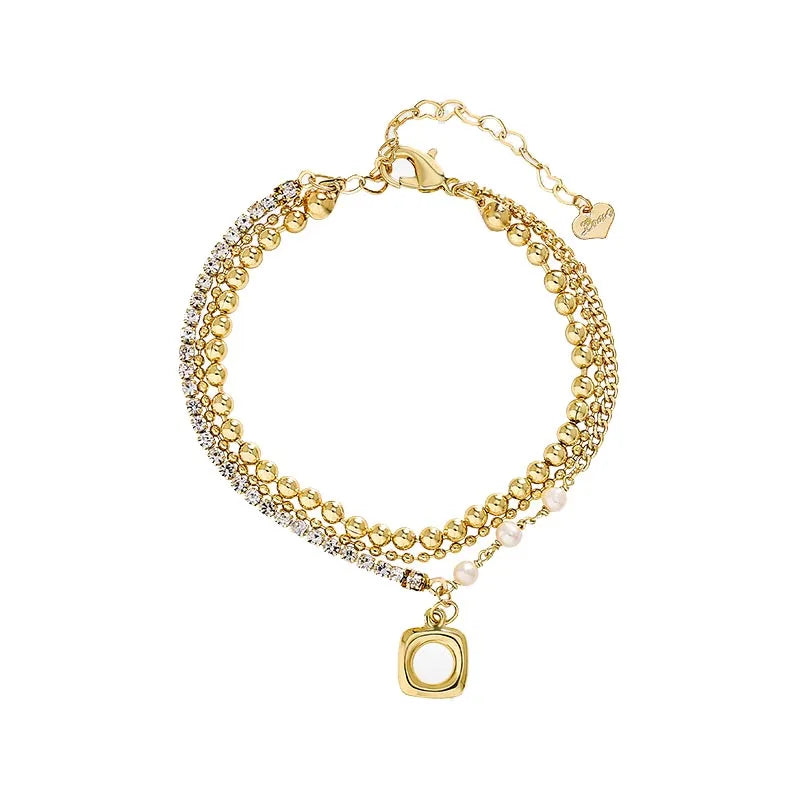 High Plated Multilayer Women Bracelet Ins Female Jewelry