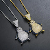 Hip Hop Funny Mask Pendant Necklace for Men and Women