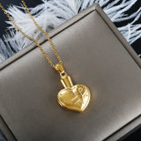 Love Pendant Stainless Steel DIY Charms for Jewelry Making