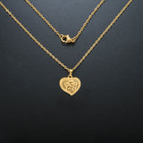 Love Pendant Stainless Steel DIY Charms for Jewelry Making