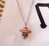 Punk Skull Pendant Necklace for Men Hip Hop Jewelry Gift