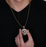 Men's Iced Out Cz Chains Hip Hop Punk Pendant Necklaces