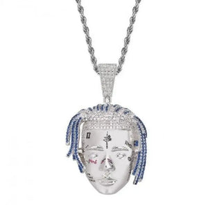 Men's Iced Out Cz Chains Hip Hop Punk Pendant Necklaces