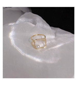 Personality Start Adjustable Ring Female Niche Couple Ring