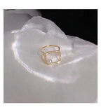 Personality Start Adjustable Ring Female Niche Couple Ring