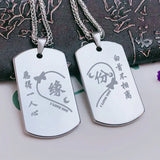 Personalized Photo Pendant Necklace for Couples