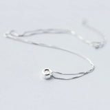 925 Silver Initial Letter Name Necklace Choker A-Z