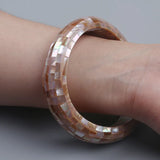 Custom Shell Bracelet Cuff Bangle