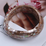 Custom Shell Bracelet Cuff Bangle