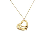 Custom Stainless Steel Women Necklaces Love Heart Pendant