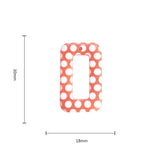Rectangle Charms 40pcs 18*30mm for Garment Accessory Beading