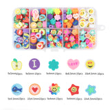 Polymer Clay Acrylic Loose Beads Kit Box for Kids Jewelry Making