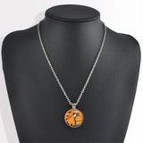 Pop Personality Ghost Crystal Pendant Halloween Gift