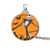 Pop Personality Ghost Crystal Pendant Halloween Gift