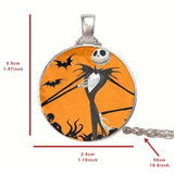 Pop Personality Ghost Crystal Pendant Halloween Gift