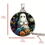 Ghost Crystal Pendant Halloween Gift Christmas Halloween