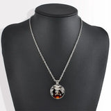 Pop Personality Creative Witch Crystal Pendant Halloween Gift Christmas