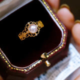 Adjustable Ring Base Mountings for Pearls Stones