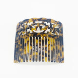 Acrylic Turtle Flower Hair Comb for Ladies