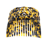 Acrylic Turtle Flower Hair Comb for Ladies
