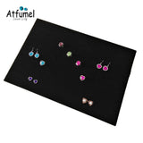 Velvet Diamond Ring Jewelry Display Box Tray 5Pcs