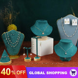 Portrait Necklace Display Stand Holder Jewelry Organizer Rack Mannequin Bust