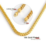 Positive & Negative Chain Necklace, Stainless Steel, Men & Women