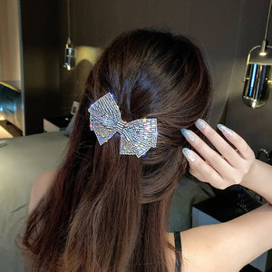 Colorful Crystal Ponytail Clip Women Hair accessories