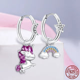 Zircon Little Snake Earrings Allergy-Free for Women