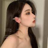 Punk Fairy Clip Earrings Goth Metal Ear Cuffs No Piercing