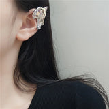 Punk Fairy Clip Earrings Goth Ear Cuff No Piercing
