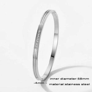 Punk Bangles Stainless Steel Bracelets Bohemian Jewelry Gift