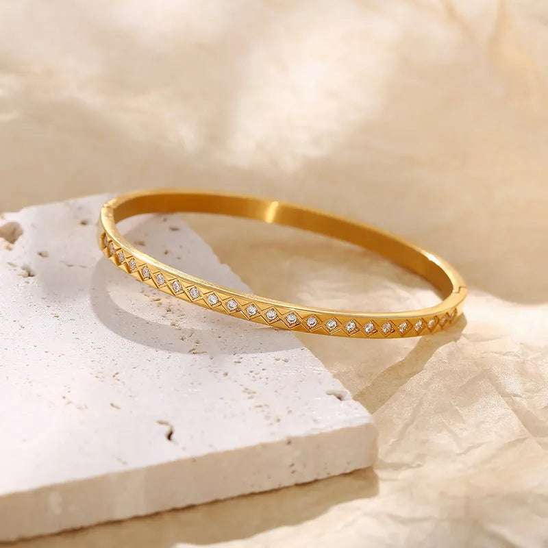 Punk Bangles Stainless Steel Bracelets Bohemian Jewelry Gift
