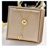 Punk Cuban Link Chain Necklace Women's Stainless Steel Jewelry