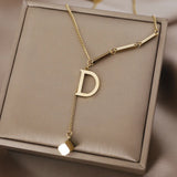 Punk Cuban Link Chain Necklace Women's Stainless Steel Jewelry
