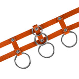 Punk O-Ring Choker Necklace Gothic Collar Jewelry