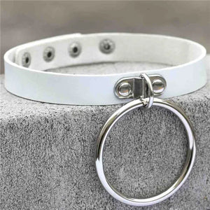 Punk Rock Dark Harajuku Leather Collar Choker Necklace
